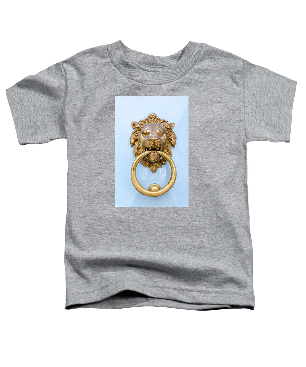 Ancient Toddler T-Shirt featuring the photograph Door Knobs of the world 24 by Sotiris Filippou