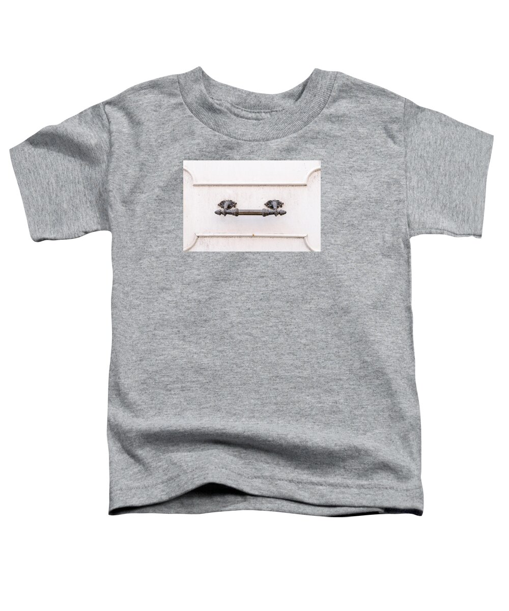 Ancient Toddler T-Shirt featuring the photograph Door Knobs of the world 26 by Sotiris Filippou