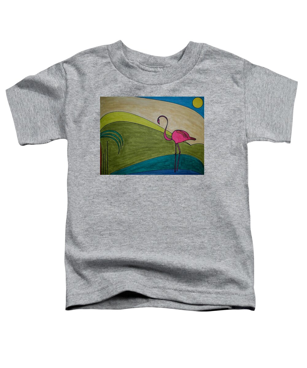 Geometric Art Toddler T-Shirt featuring the glass art Dream 247 by S S-ray