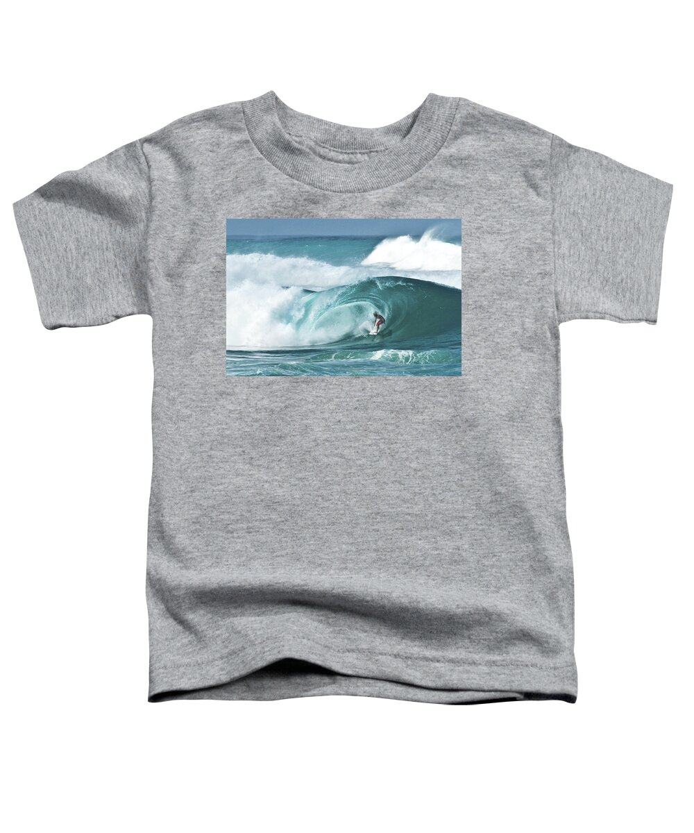 Surfer Toddler T-Shirt featuring the photograph Dream Surf by Steven Sparks