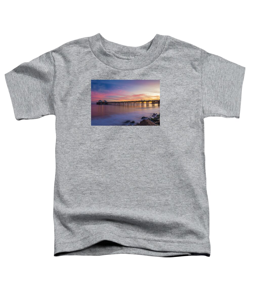 Piers Toddler T-Shirt featuring the photograph Dreamscape by Tassanee Angiolillo