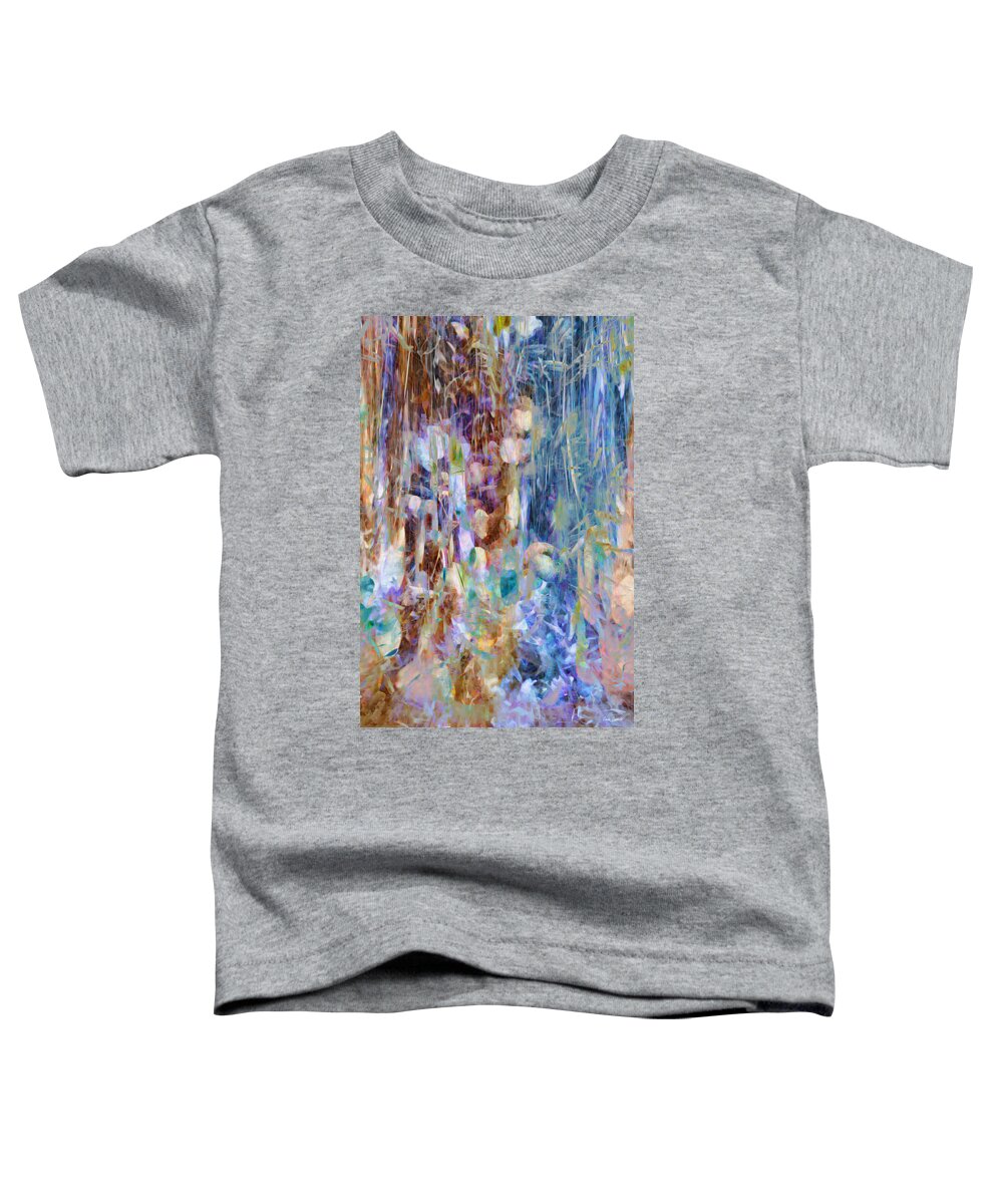 Earth Toddler T-Shirt featuring the digital art Earth and Peace by Linda Sannuti