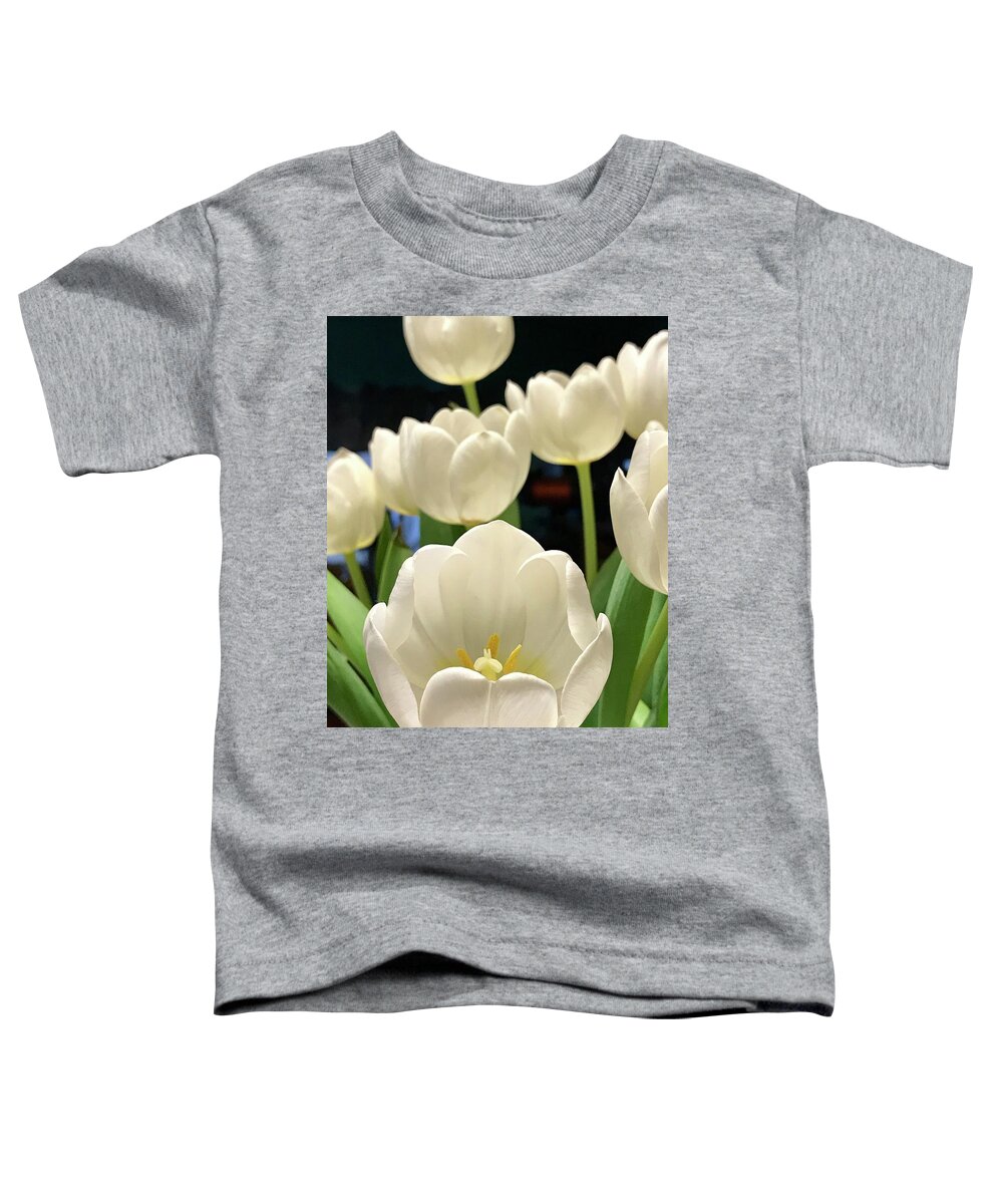 Tulips Toddler T-Shirt featuring the photograph Easter Lillies by Louise Mingua
