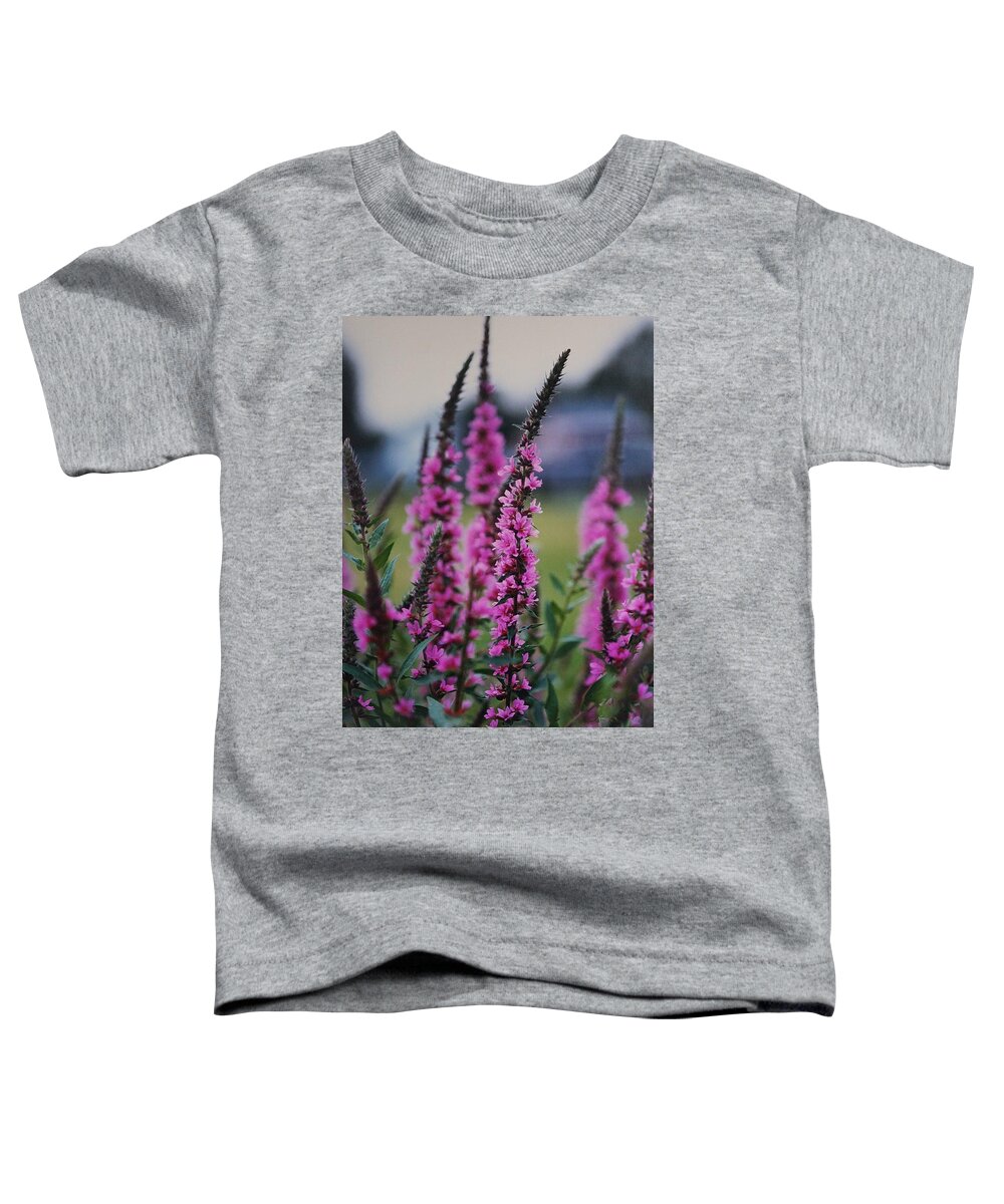 Floral Toddler T-Shirt featuring the photograph Eastern Gay Feather by Tracey Vivar