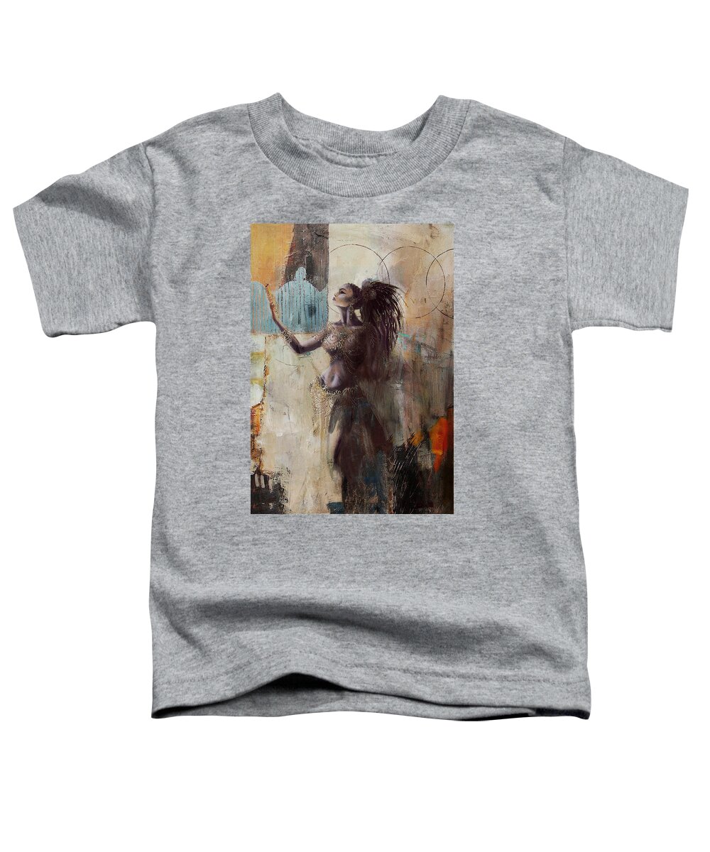 Egypt Toddler T-Shirt featuring the painting Egyptian Culture 71 by Corporate Art Task Force