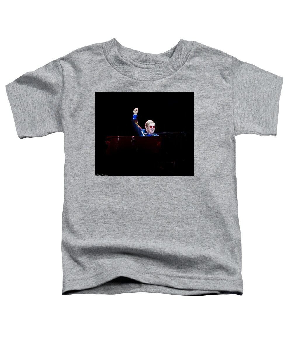 Elton Toddler T-Shirt featuring the photograph Elton by Chris Cousins