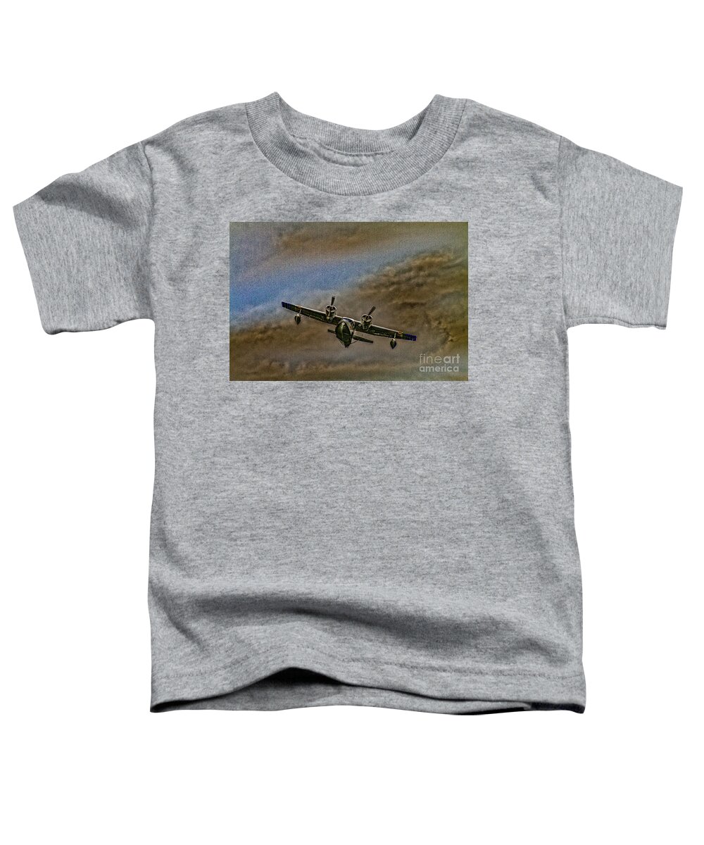 Storm Toddler T-Shirt featuring the photograph Escaping the Storm by William Norton