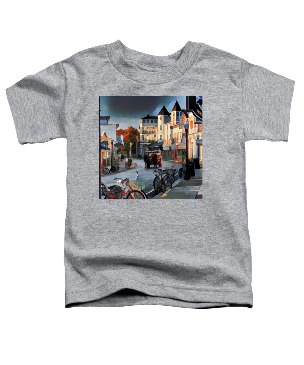 Mackinac Island Toddler T-Shirt featuring the photograph Evening On Mackinac Island by Jackson Pearson