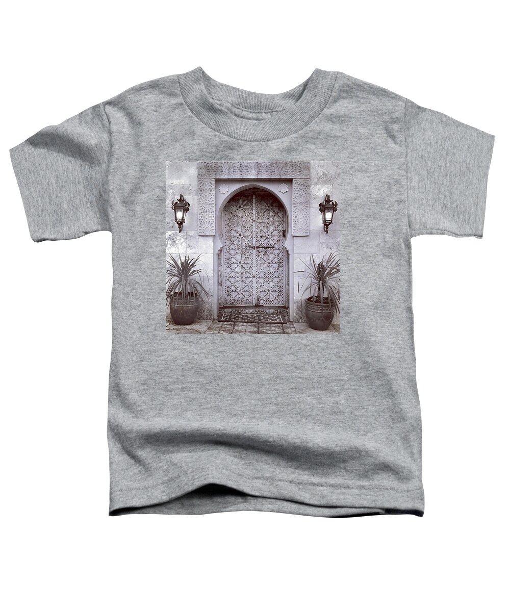 India Toddler T-Shirt featuring the digital art Exotic Door by Kevyn Bashore