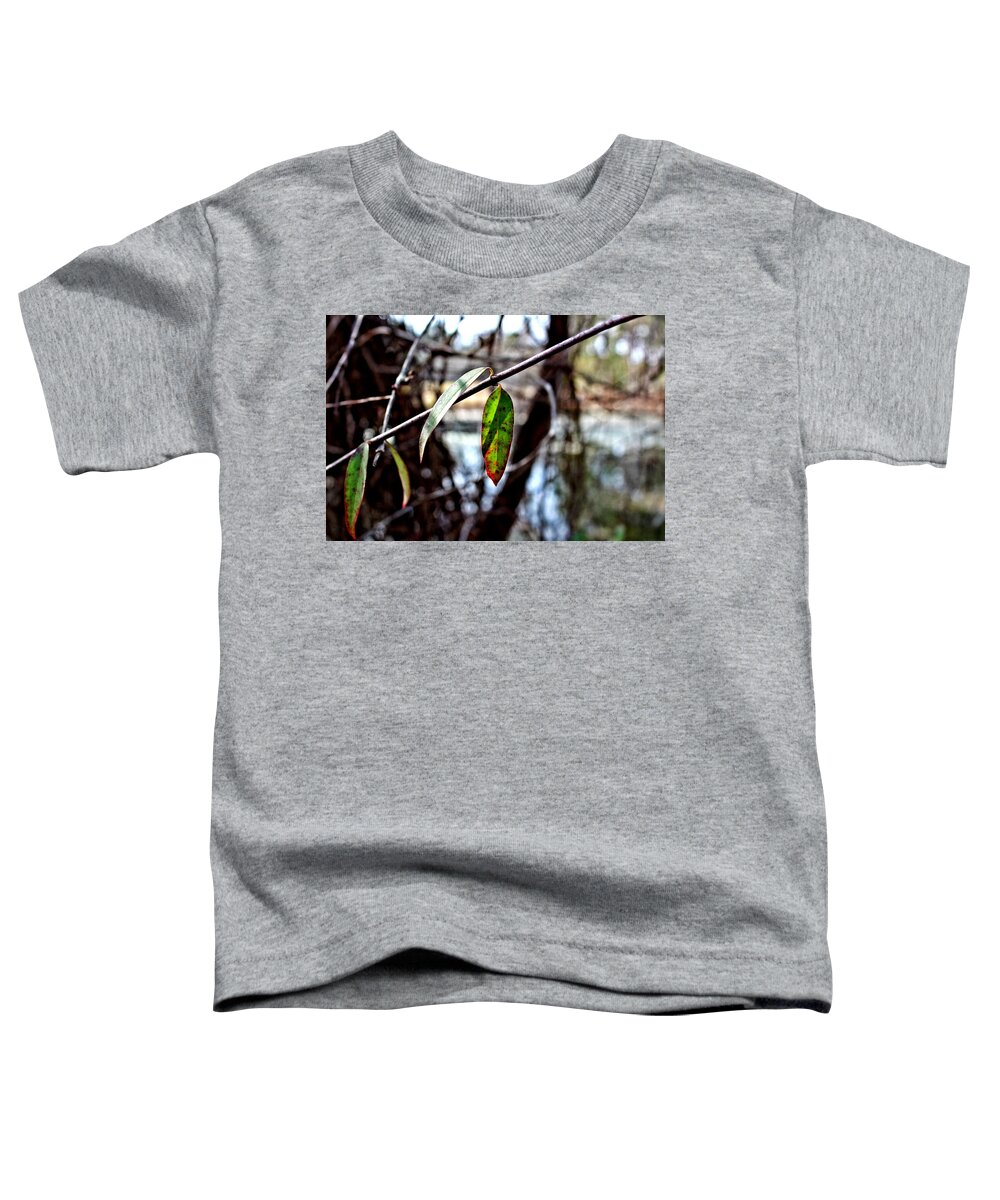  Toddler T-Shirt featuring the photograph Fall Leaf by Elizabeth Harllee