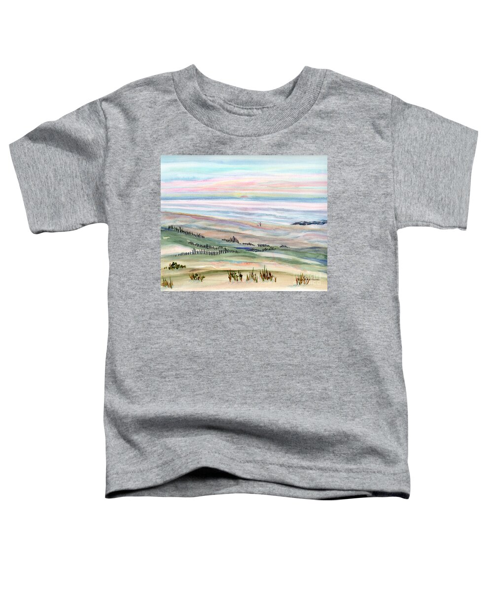 Fishing at Sunrise, Long Beach Island, New Jersey Toddler T-Shirt by Pamela  Parsons - Pixels