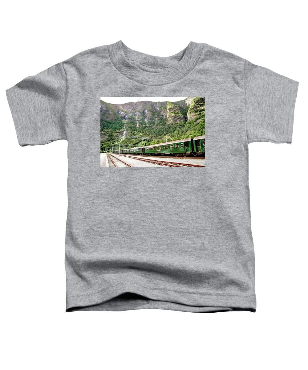 Tour Toddler T-Shirt featuring the photograph Flamsbana by KG Thienemann
