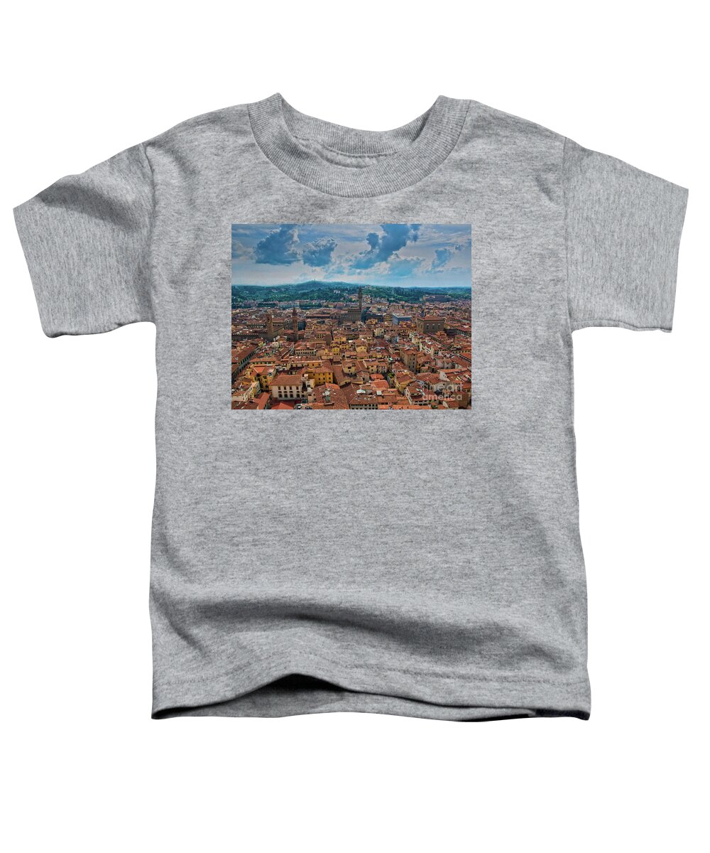 Florence Toddler T-Shirt featuring the photograph Florence by Maria Rabinky