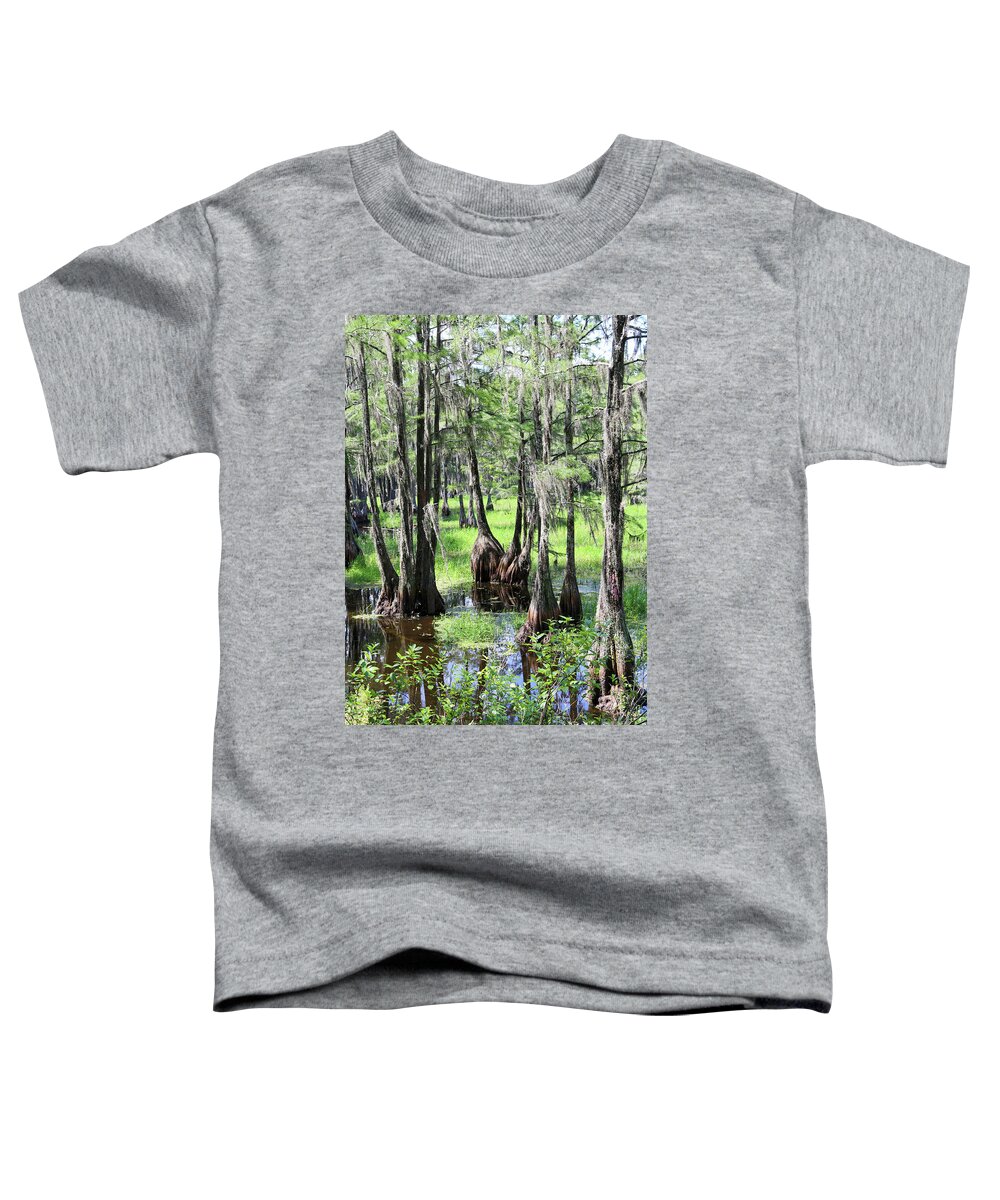 Trees Toddler T-Shirt featuring the photograph Florida Swamp by Carol Groenen