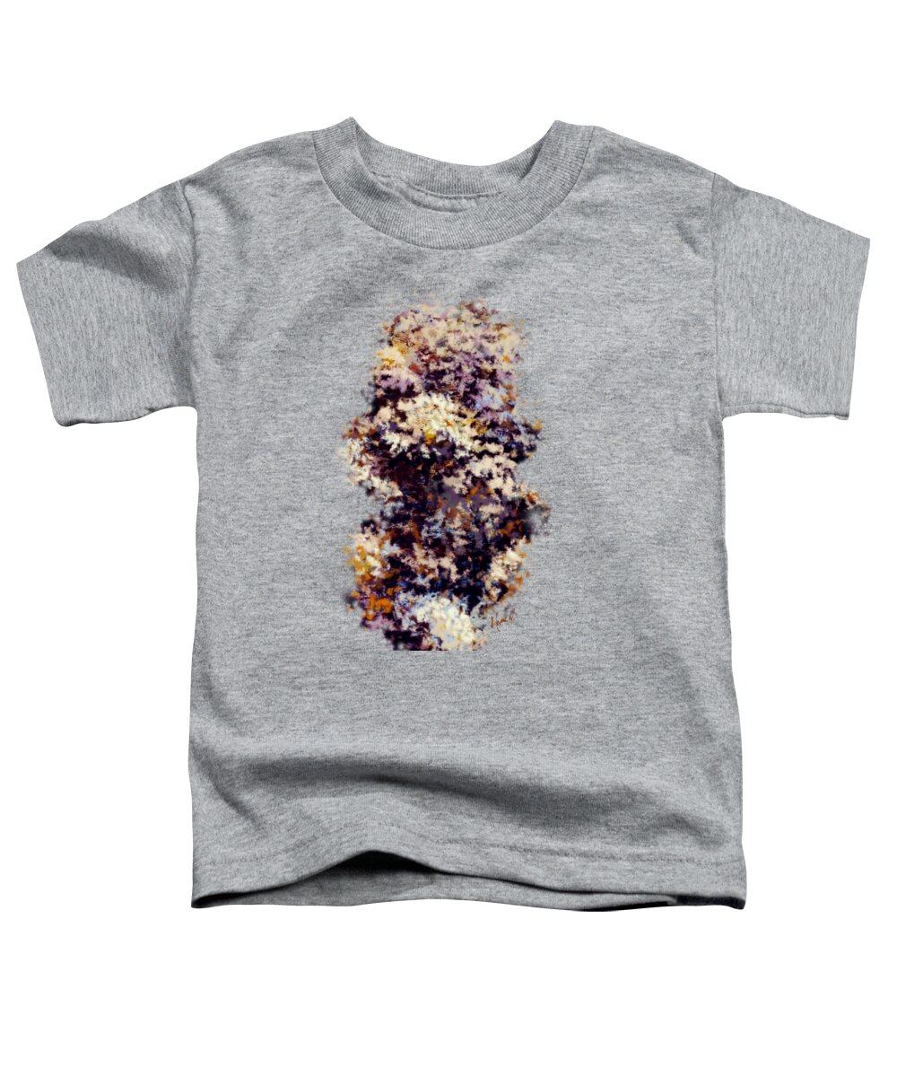 Flowers Toddler T-Shirt featuring the painting Flowers by Hans Neuhart