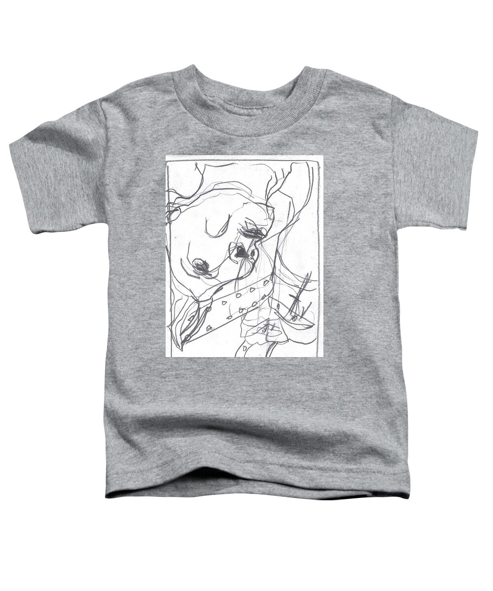 Sketch Toddler T-Shirt featuring the drawing For b story 4 4 by Edgeworth Johnstone