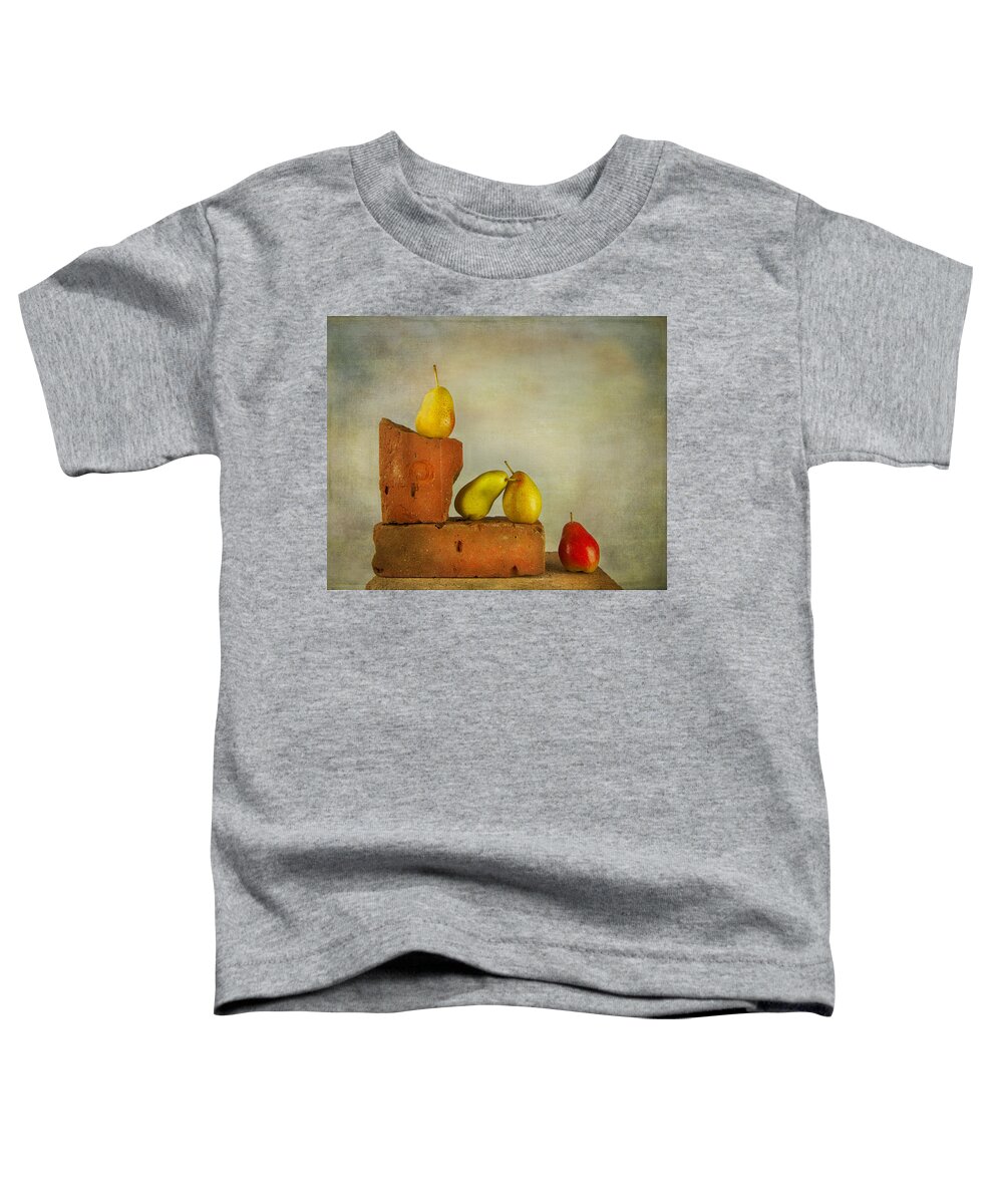 Dutch Masters Toddler T-Shirt featuring the photograph Forelle Pears by Theresa Tahara