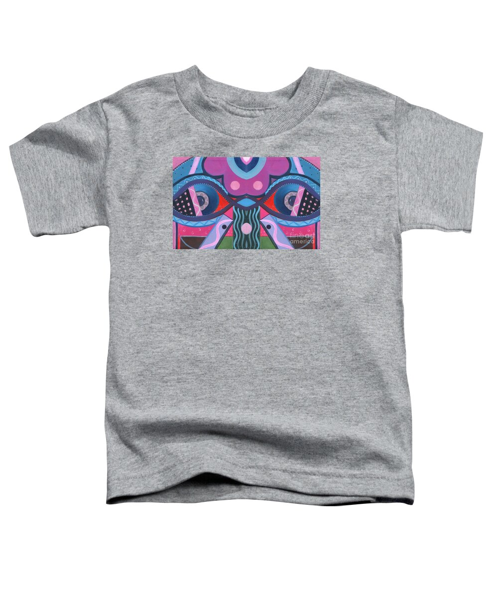 Seeing Toddler T-Shirt featuring the digital art Forever Witness 2 by Helena Tiainen