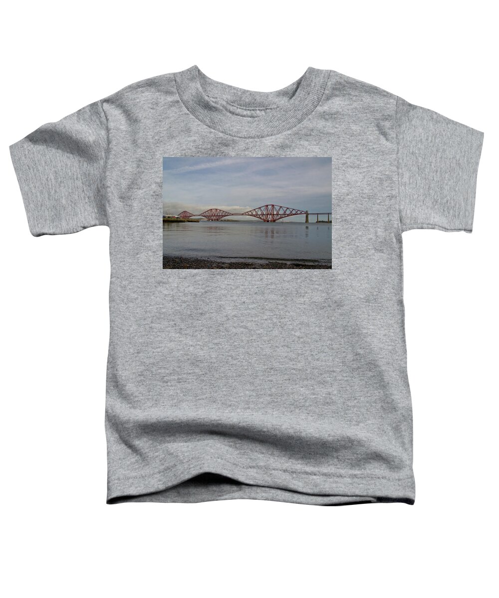 Forth Bridge Toddler T-Shirt featuring the photograph Forth Rail Bridge by Elena Perelman