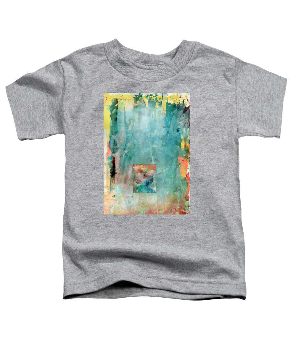  Toddler T-Shirt featuring the painting Forward Motion by Sperry Andrews