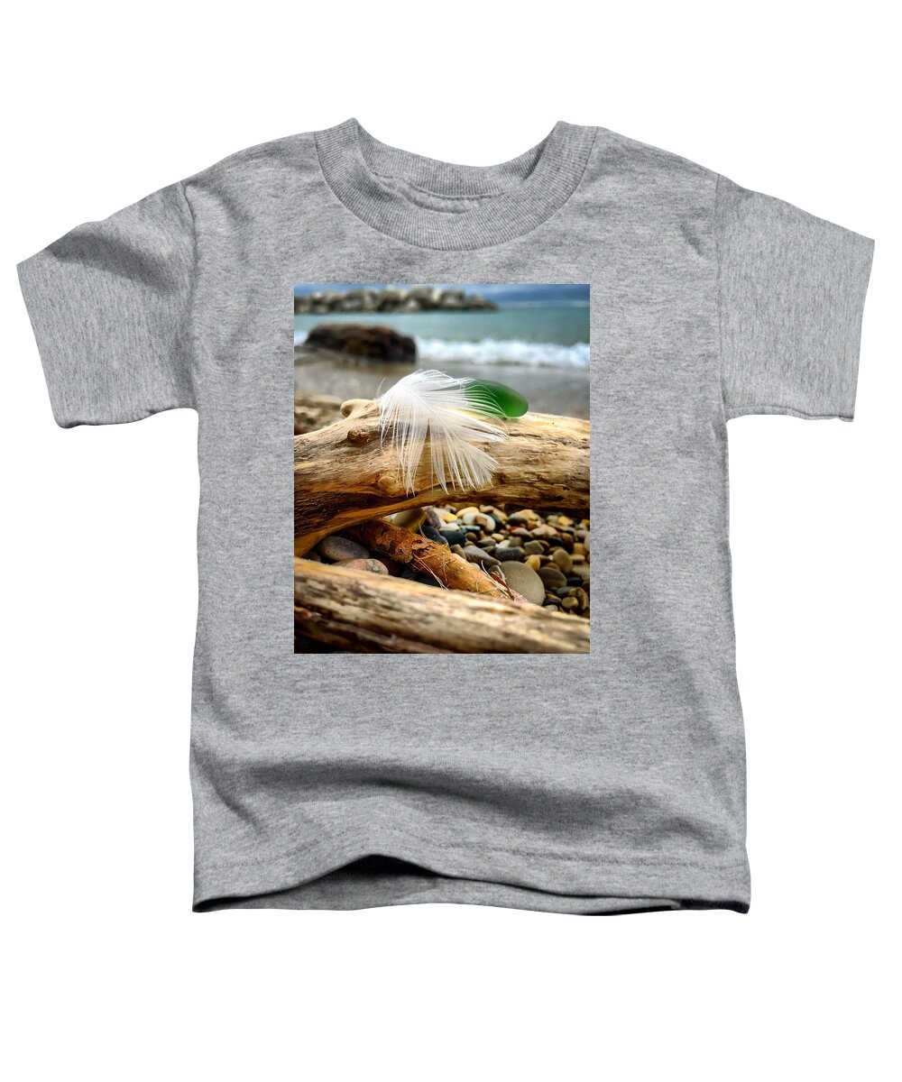 Lake Toddler T-Shirt featuring the photograph Found by Terri Hart-Ellis