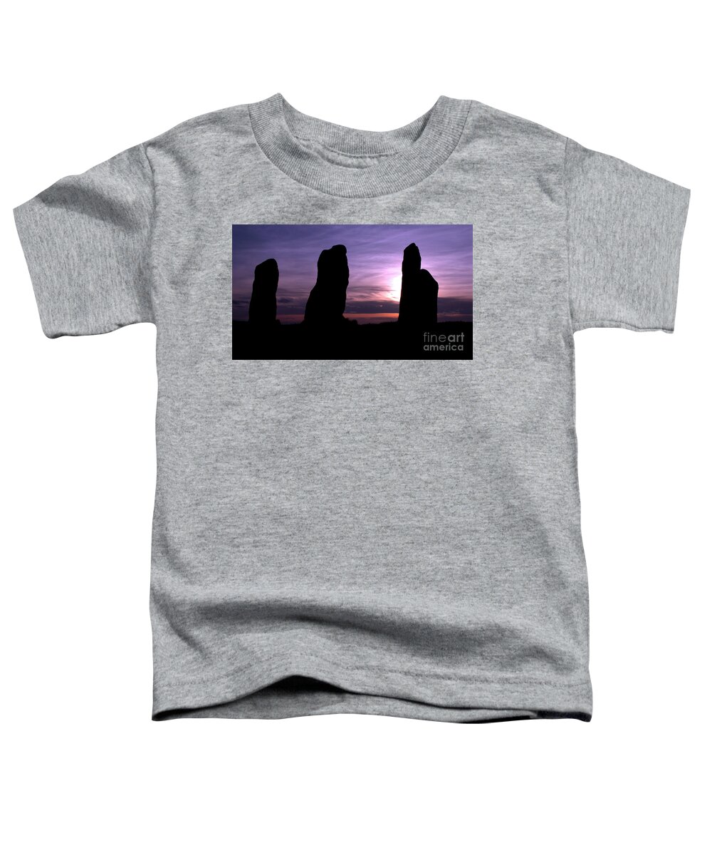 Hills Toddler T-Shirt featuring the photograph Four Stones Folly Clent Hills by Baggieoldboy