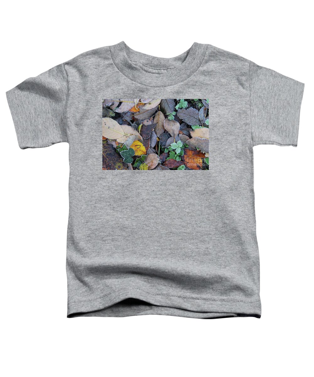 Donegal On Your Wall Toddler T-Shirt featuring the photograph Frosty Forest Floor Donegal by Eddie Barron