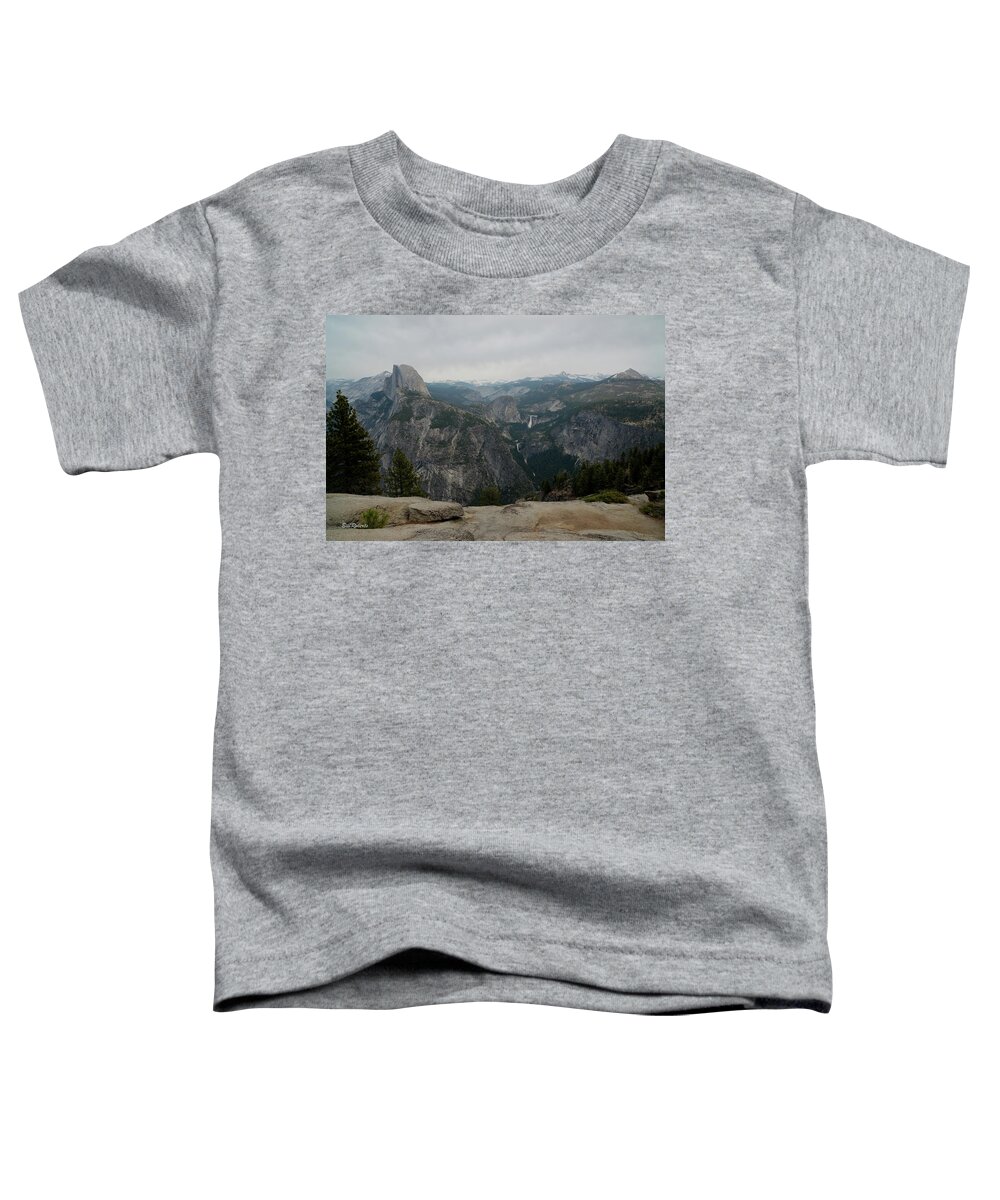 Glacier Point Toddler T-Shirt featuring the photograph Glacier Point Vista by Bill Roberts