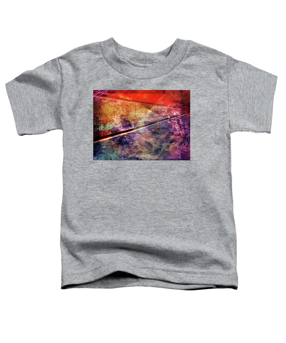 Gone Toddler T-Shirt featuring the digital art Gone by Linda Carruth