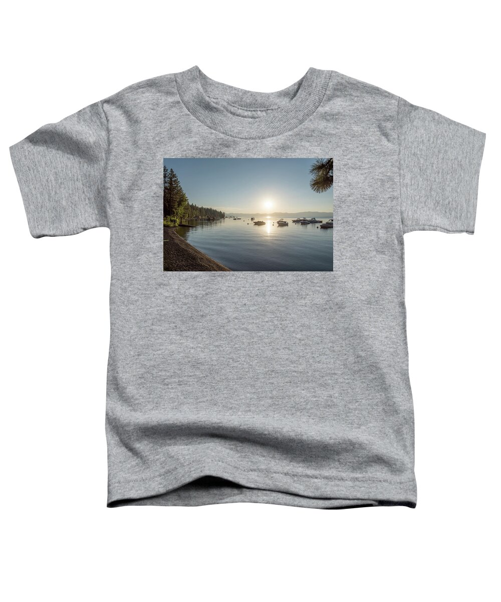 Lake Tahoe Toddler T-Shirt featuring the photograph Good Morning Lake Tahoe by Doug Ash