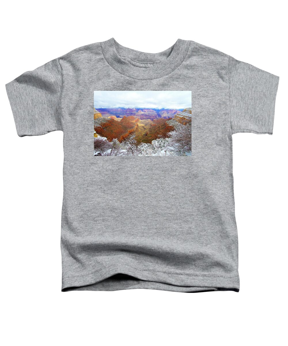 Grand Canyon Toddler T-Shirt featuring the photograph Grand Canyon by Greg Smith