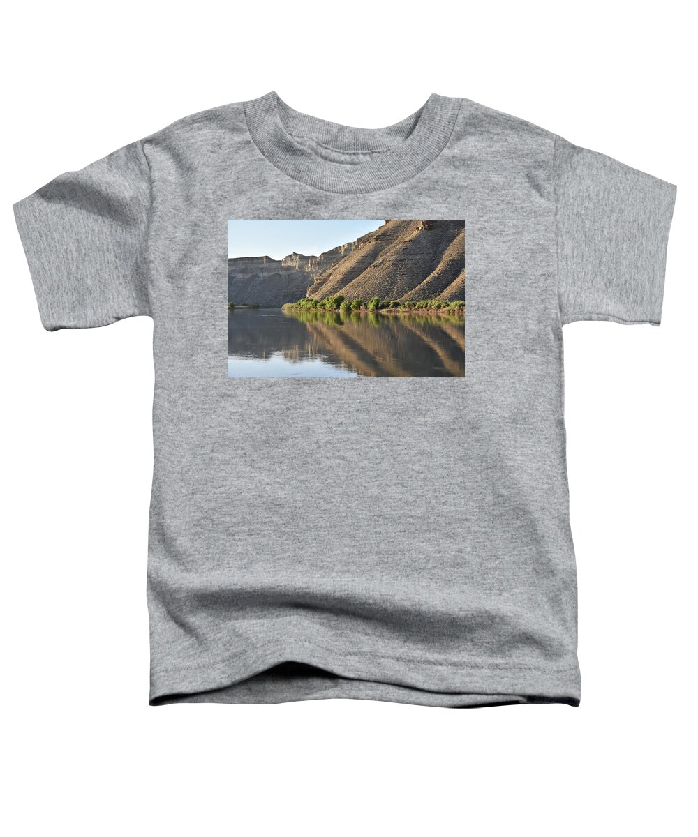 River Toddler T-Shirt featuring the photograph Green River Meander by Ben Foster