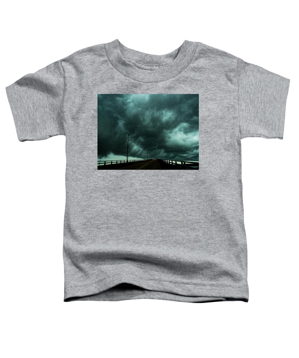 Clouds Toddler T-Shirt featuring the photograph Harvey by Jerry Connally