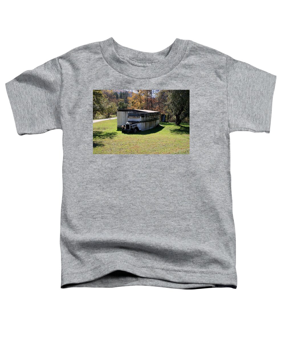 Bus Toddler T-Shirt featuring the photograph Home Away From Home by George Jones