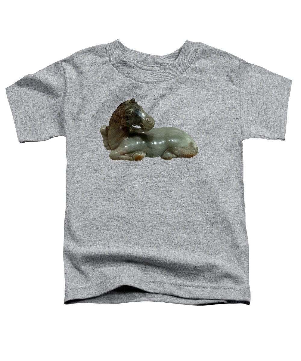 Horse Toddler T-Shirt featuring the photograph Horse figure by Francesca Mackenney