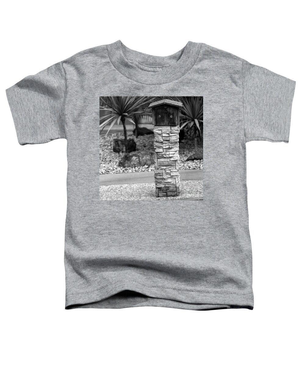 Color Management Toddler T-Shirt featuring the photograph House on the Hill by Shawn Jeffries