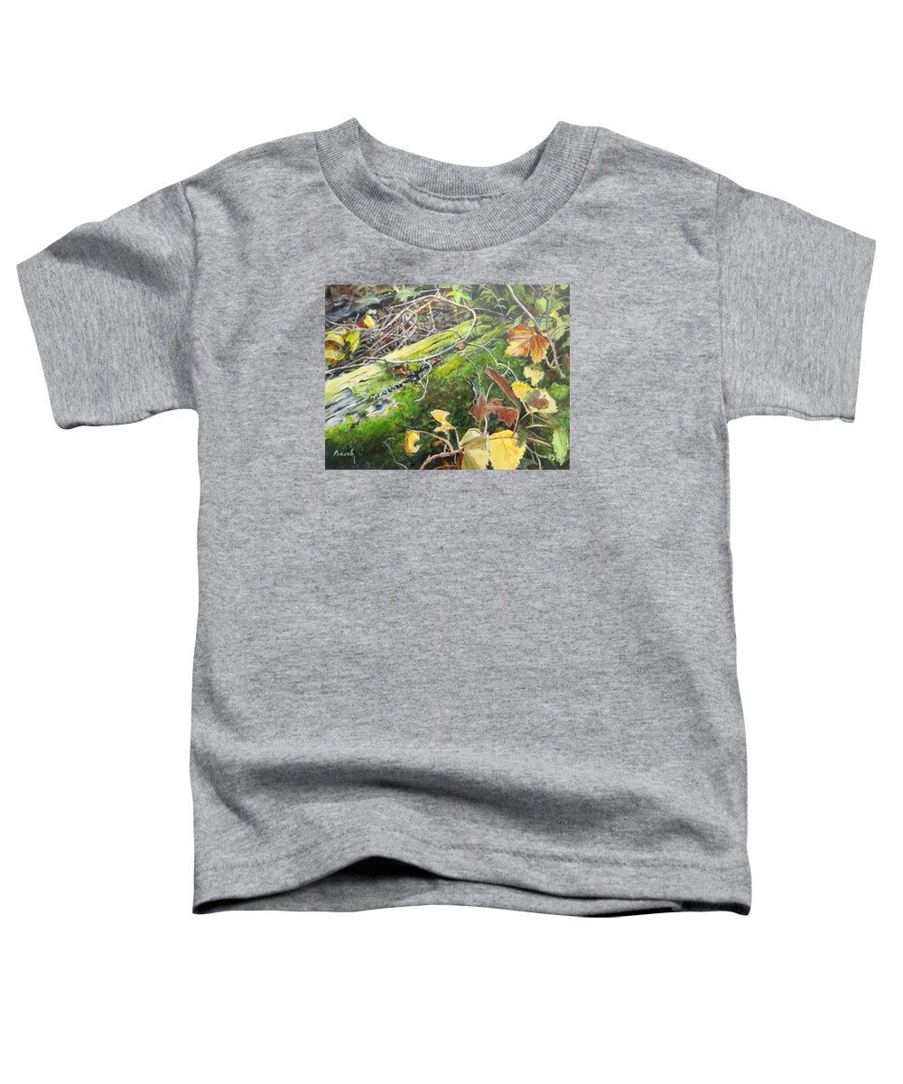 Woods Toddler T-Shirt featuring the painting If There Were Fairies by William Brody
