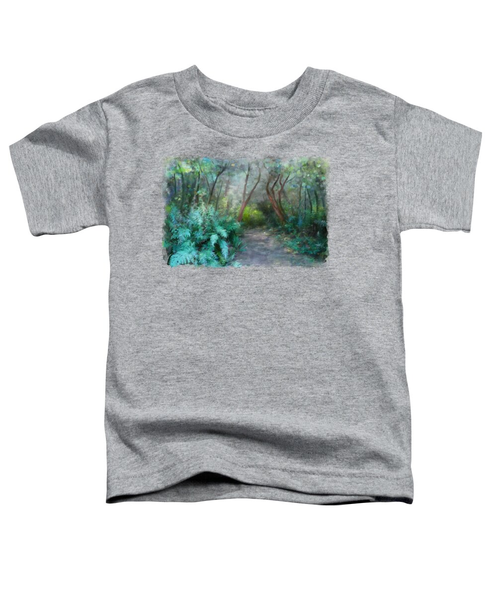 Bush Toddler T-Shirt featuring the painting In The Bush by Ivana Westin