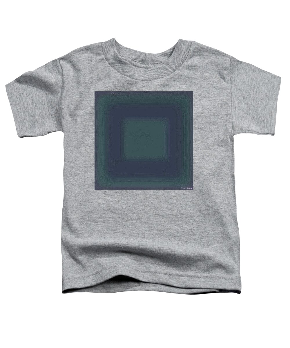 Albers Toddler T-Shirt featuring the digital art Interaction of Colors and Feelings by Rein Nomm