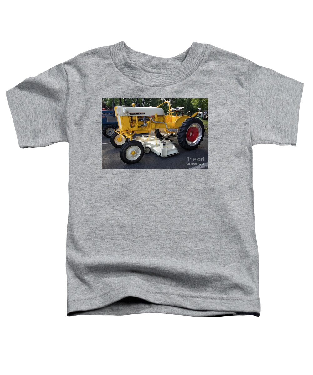 Tractor Toddler T-Shirt featuring the photograph International Harvester Cub by Mike Eingle