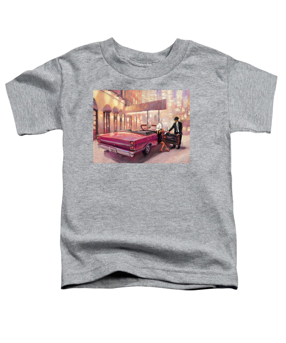Romance Toddler T-Shirt featuring the painting Into You by Steve Henderson