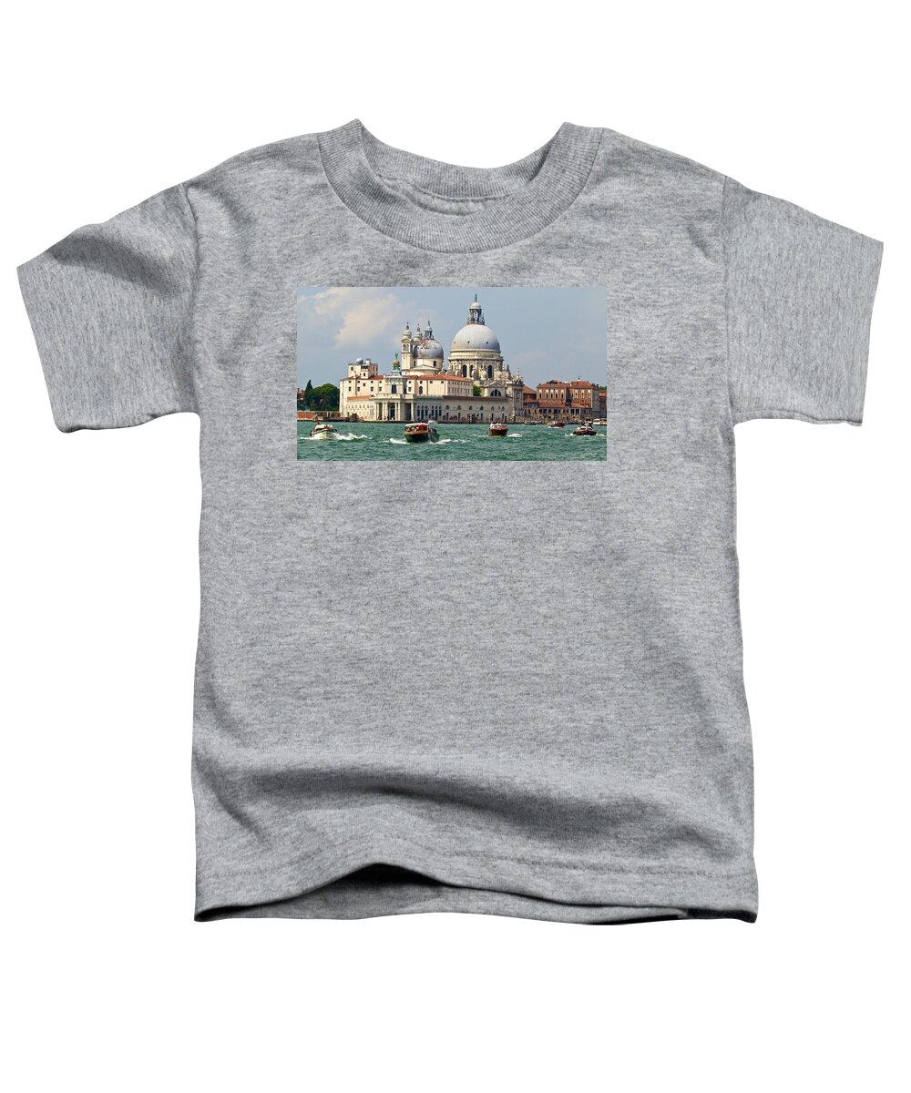 Venice Toddler T-Shirt featuring the photograph Isola di St Giorgio Maggiore by David Beebe