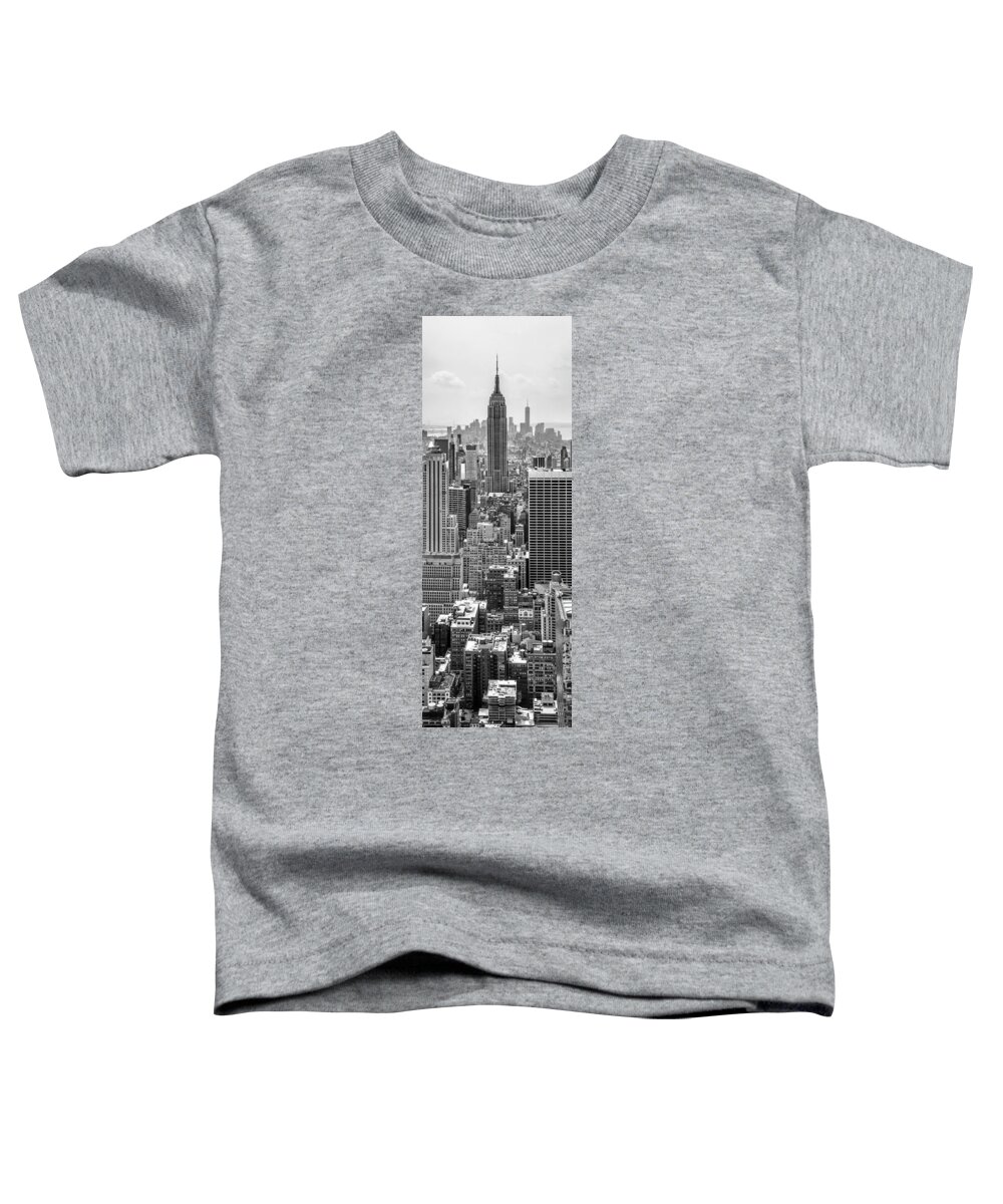 Empire State Building Toddler T-Shirt featuring the photograph It's A Jungle Out There by Az Jackson