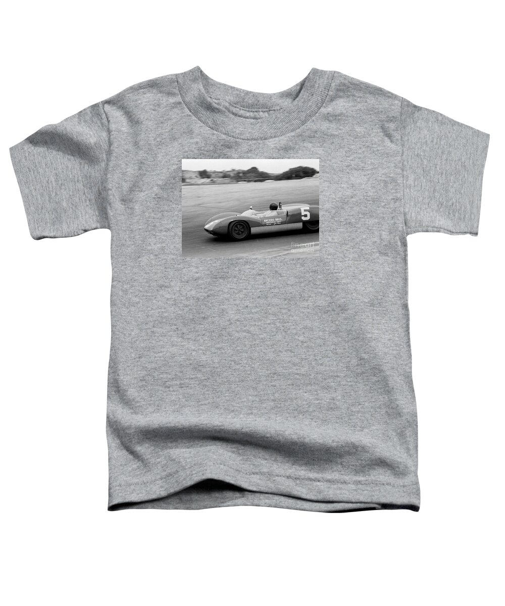 Jim Clark Toddler T-Shirt featuring the photograph Jim Clark Laguna seca by Robert K Blaisdell