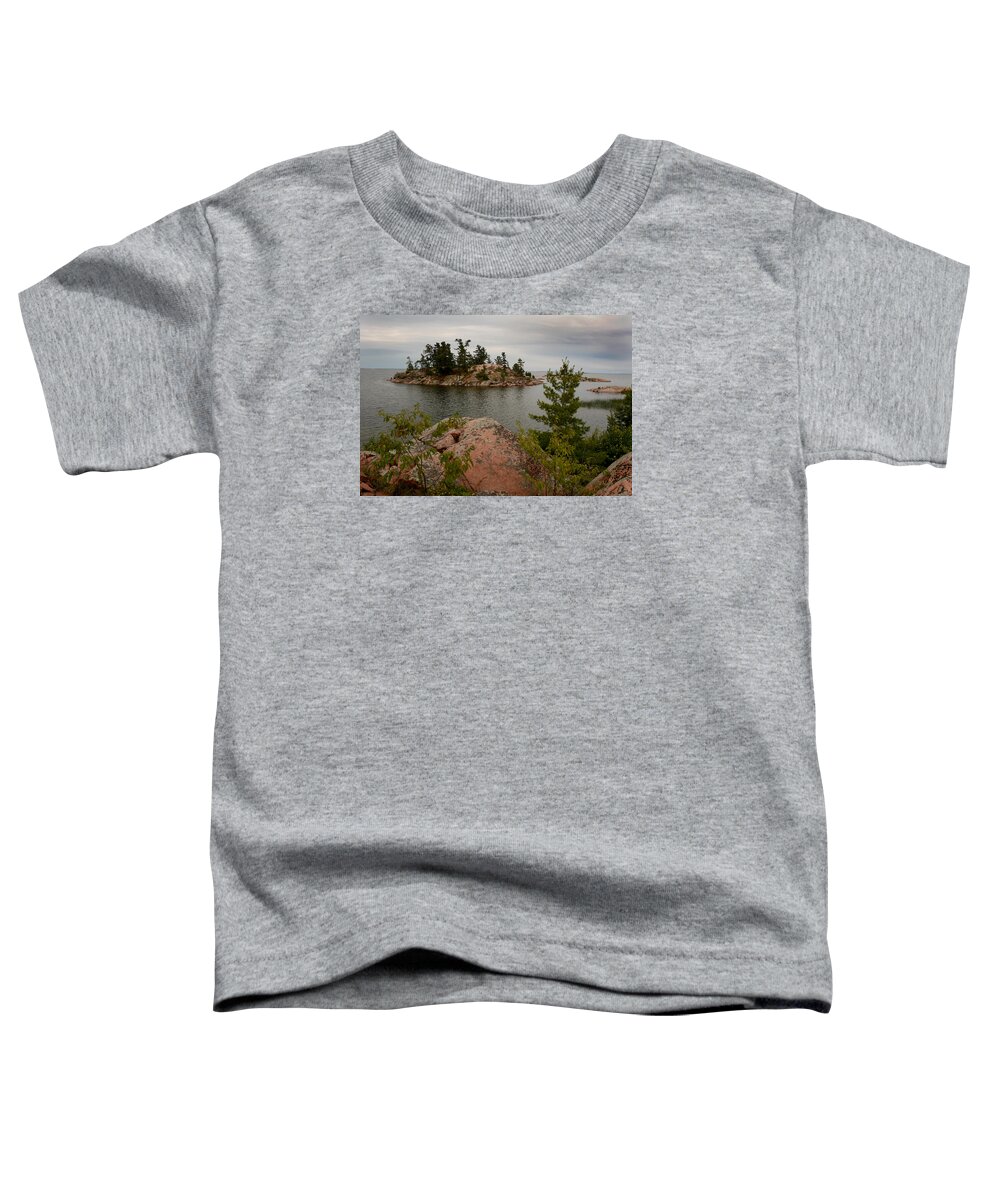 Killarney Provincial Park Toddler T-Shirt featuring the photograph Killarney-Chikanishing Trail-2 by Steve Somerville