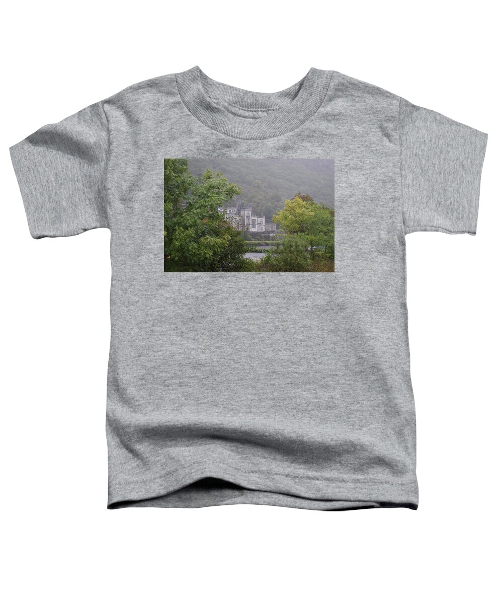 Ireland Toddler T-Shirt featuring the photograph Kylemore Abbey by Curtis Krusie