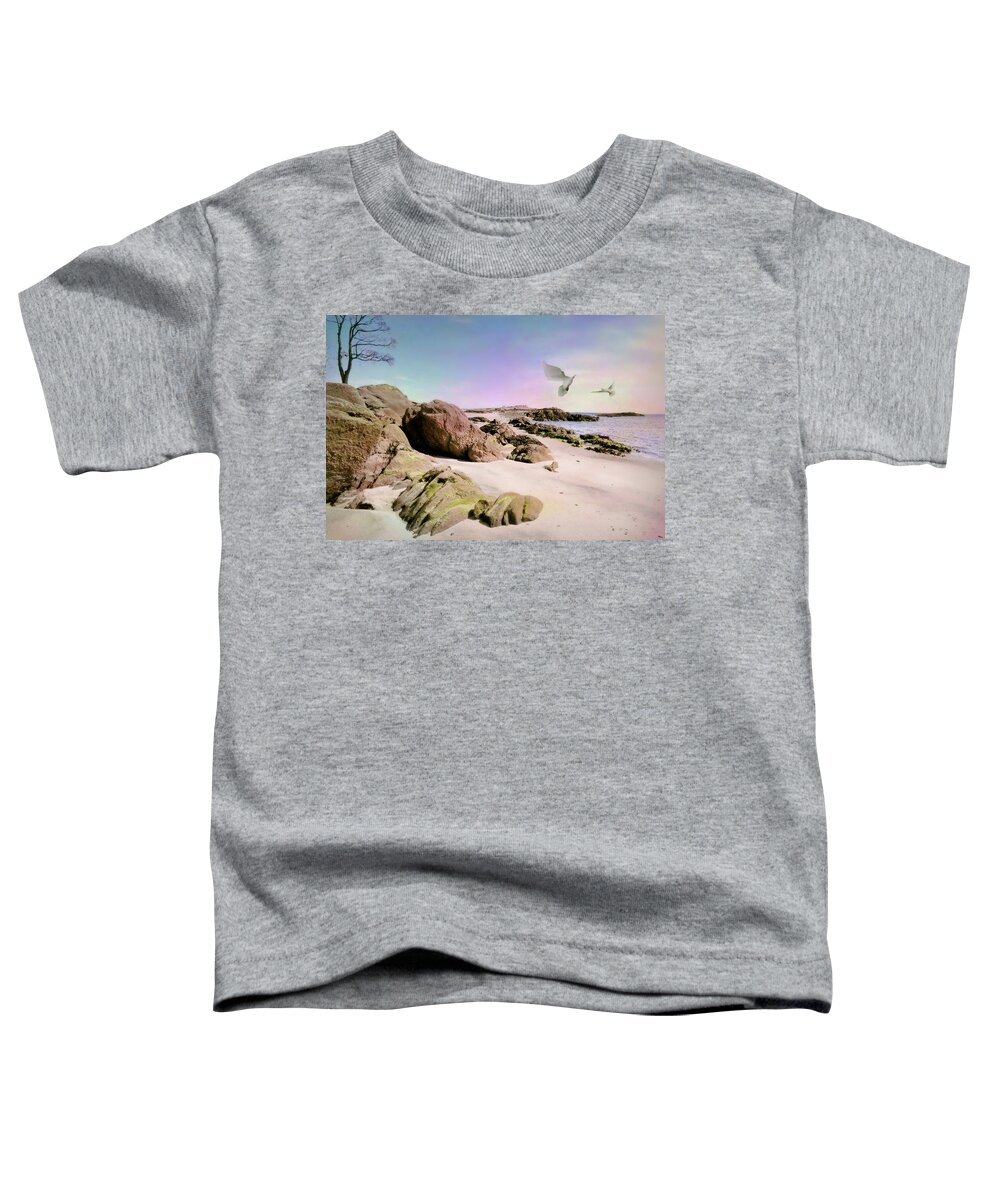 My Guiding Light Toddler T-Shirt featuring the photograph La Mia Luce Guida by Diana Angstadt