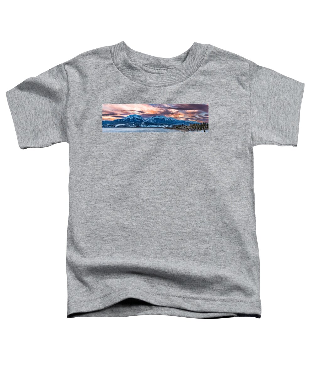 Lake Dillon Toddler T-Shirt featuring the photograph Lake Dillon by Sebastian Musial