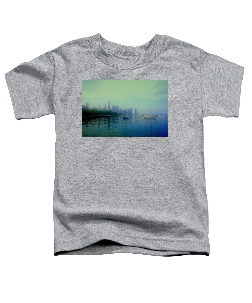 Seascape Toddler T-Shirt featuring the photograph Lake Front by Julie Lueders 