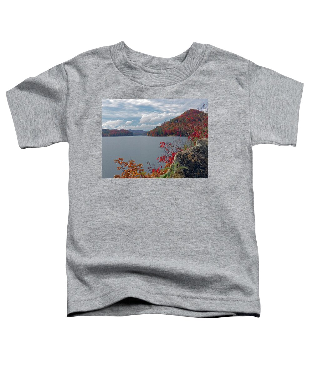 Water Toddler T-Shirt featuring the photograph Lakes Perfection by Jennifer Robin